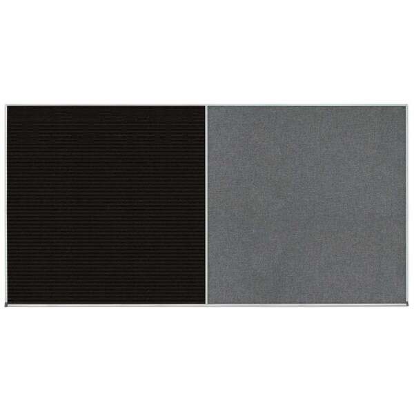 Enclosed Corkboard, 1 Door, 18"x24", 4" Fra
